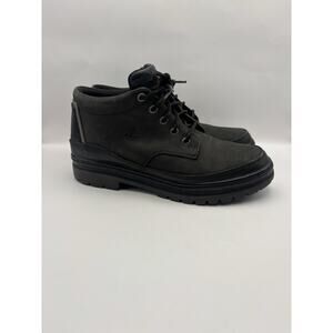 Timberland Black Leather Chukka Boots Women Size 8